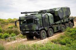 El obs autopropulsado sobre ruedas de Rheinmetall (Rheinmetall)