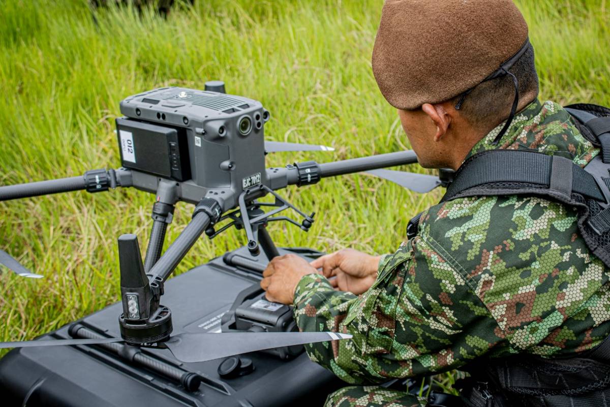 El Ejrcito de Colombia ha creado el primer Batalln de Aeronaves No Tripuladas (BANOT) de Latinoamrica. (Foto: Ejrcito de Colombia)