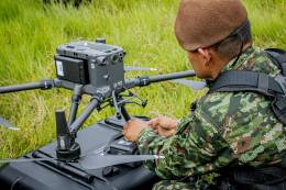 El Ejrcito de Colombia ha creado el primer Batalln de Aeronaves No Tripuladas (BANOT) de Latinoamrica. (Foto: Ejrcito de Colombia)