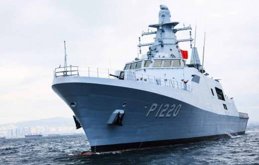 El que ser el futuro OPV Akhisar, de la clase Hisar, podra ser vendido a Rumania. (foto ASFAT)