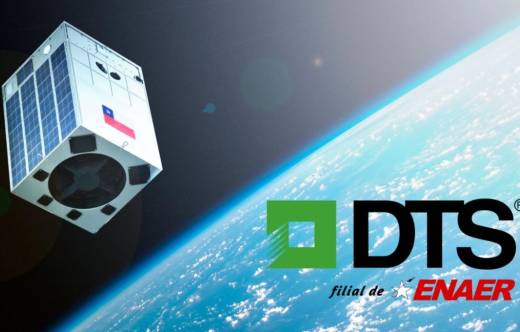 Sistema Nacional Satelital de la Fuerza Area de Chile en colaboracin con DTS, filial de ENAER. 