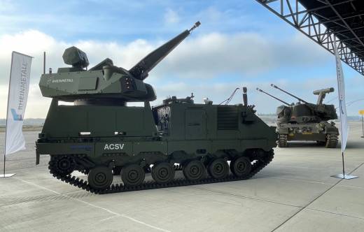 Los nuevos ACSV con Skyranger 30 neerlandeses (Rheinmetall)