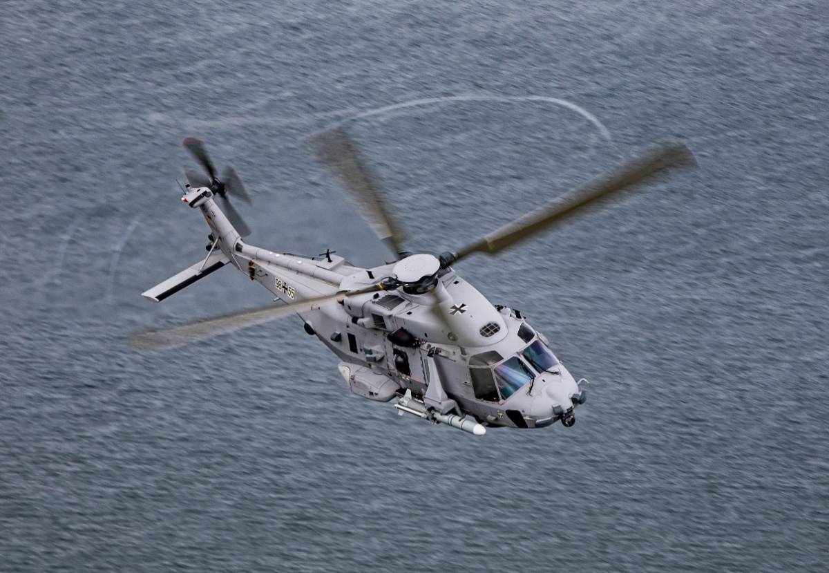 El primero de los NH90 “Sea Tiger” entregados en la estación naval de Nordholz. (foto Marineflieger) El primero de los NH90 “Sea Tiger” entregados en la estación naval de Nordholz. (foto Marineflieger)
