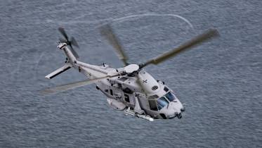 El primero de los NH90 “Sea Tiger” entregados en la estación naval de Nordholz. (foto Marineflieger) El primero de los NH90 “Sea Tiger” entregados en la estación naval de Nordholz. (foto Marineflieger)