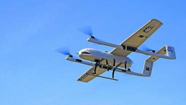 Dron VTOL de la chilena RoboMotic. 