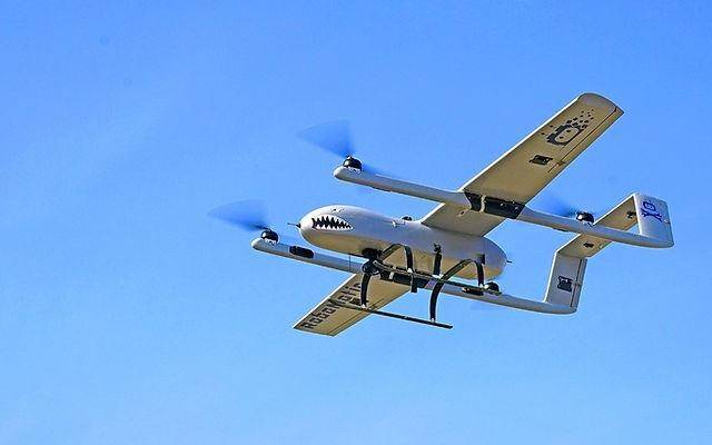 Dron VTOL de la chilena RoboMotic. 