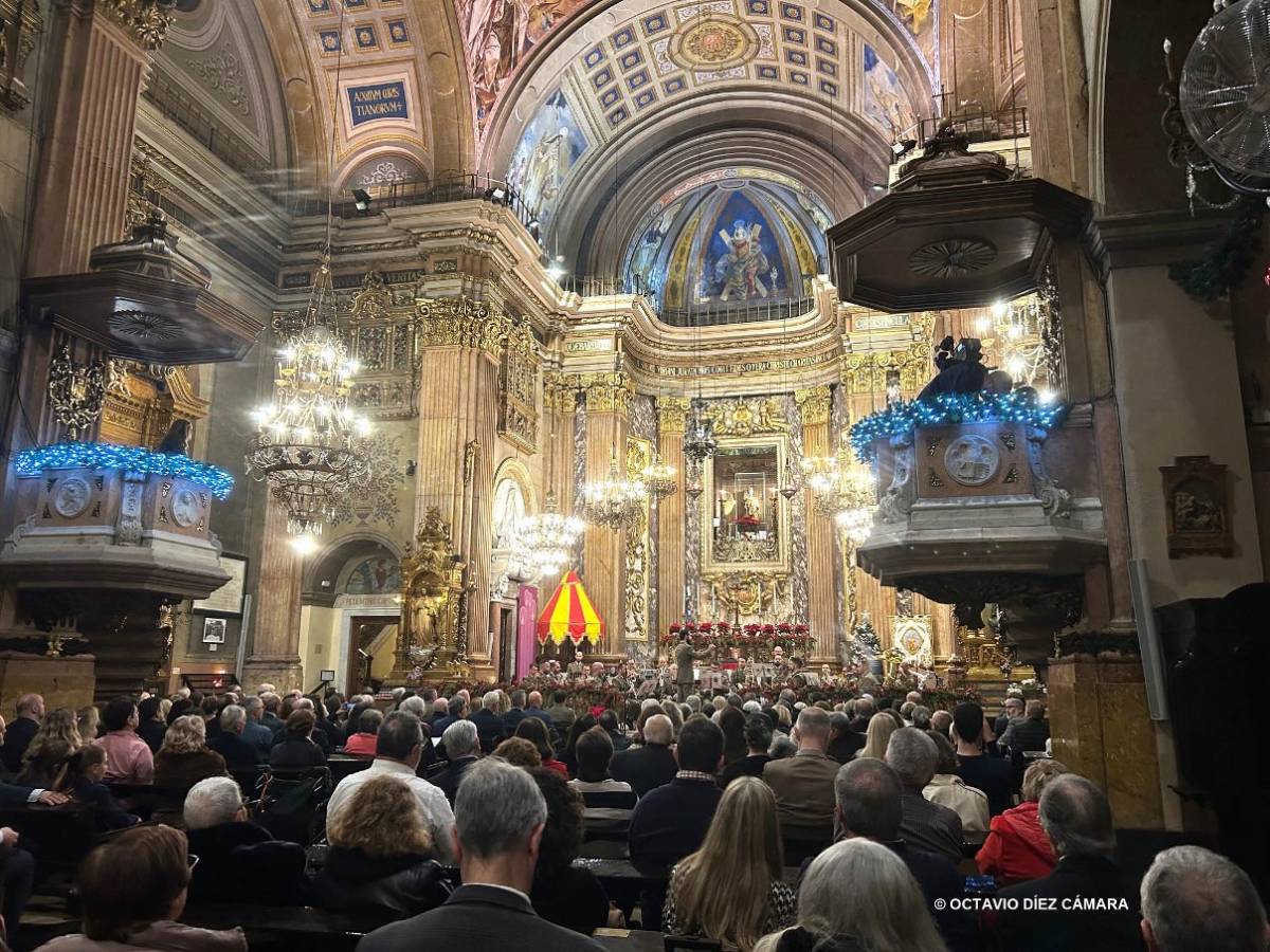 El Concierto de Navidad de 2025 de la Inspección General del Ejército incluyó un repertorio de once piezas musicales. (Octavio Díez Cámara) El Concierto de Navidad de 2025 de la Inspección General del Ejército incluyó un repertorio de once piezas musicales. (Octavio Díez Cámara)