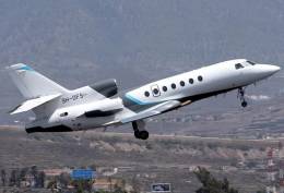 9H-DFS-Falcon 50 perteneciente a la compa��a maltesa Harmony Jets.
