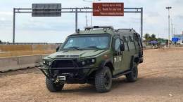 Veh�culo blindado de Carabineros de Chile IBERO LTV TSD (Technology & Security Developments) 