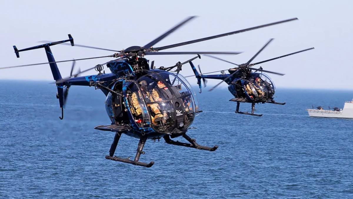 Los peque�os Little Bird de las Operaciones Especiales de Estados Unidos van a recibir apoyo de Boeing, su fabricante, por lo menos hasta finales de 2030. (USASOAC)