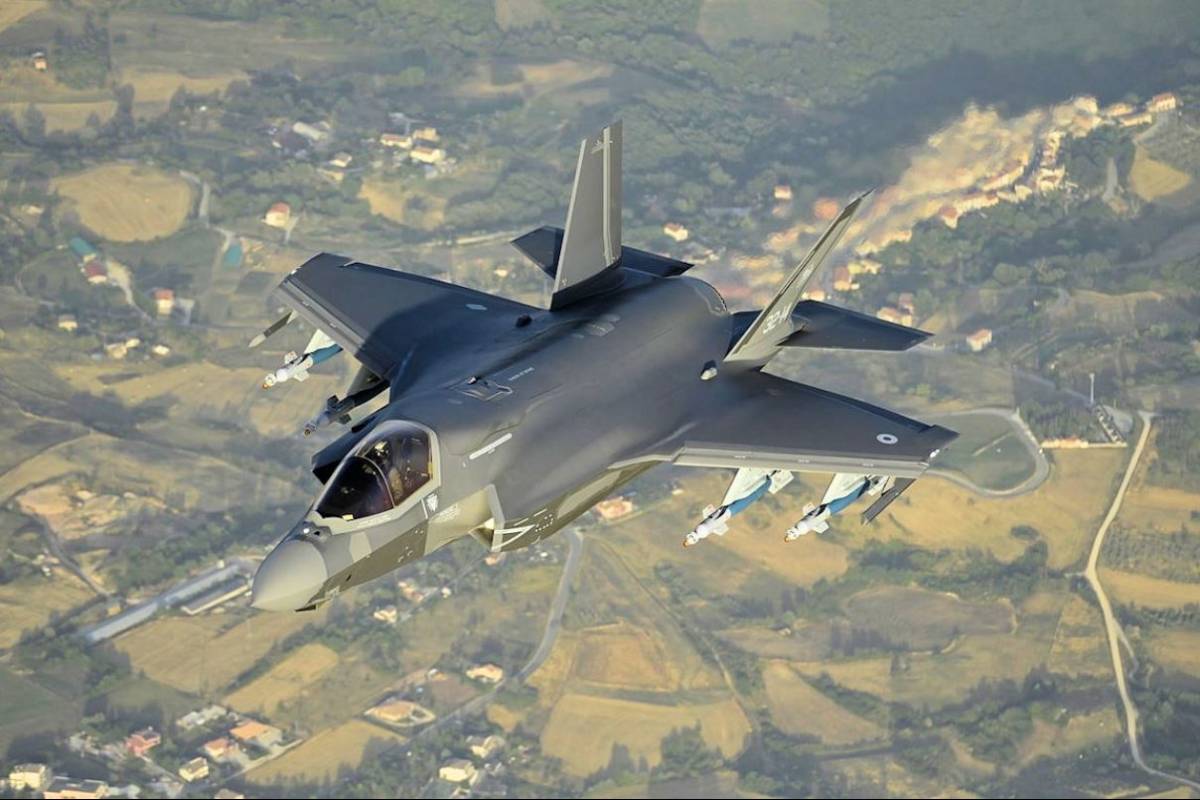 F-35A del 32º Stormo de la Aeronáutica Militare Italiana (foto Aeronáutica Militare)