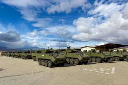 Reciente entrega de veh�culos Drag�n al Ej�rcito de Tierra (Ministerio de Defensa)