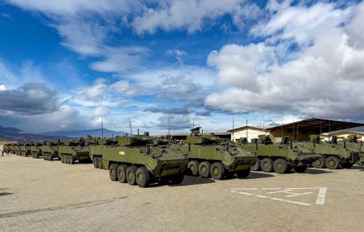 Reciente entrega de veh�culos Drag�n al Ej�rcito de Tierra (Ministerio de Defensa)