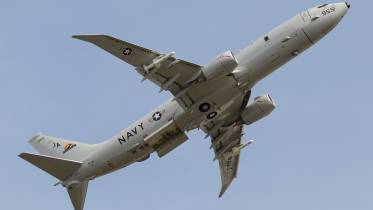Boeing P-8A �Poseidon� de pruebas de la US Navy. (foto Camberley, UK)