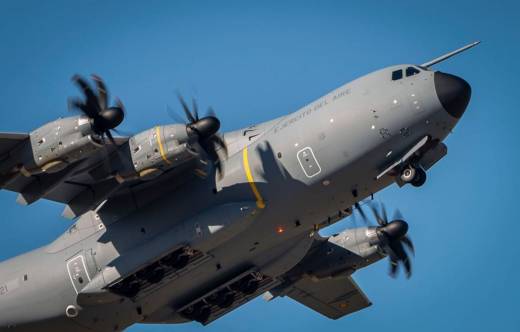 Avi�n A400M del Ej�rcito del Aire y del Espacio espa�ol .