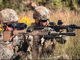 La ametralladora REAPR de Ohio Ordnance Works dispara municiones del .338 Norma Magnum.  