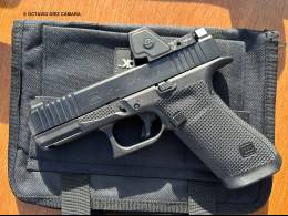 Las Glock 45 del 9x19mm de la Generaci�n 6 son armas id�neas al combinar un armaz�n grande, que puede valer para todo tipo de manos, con una corredera semicompacta. (Octavio D�ez C�mara)