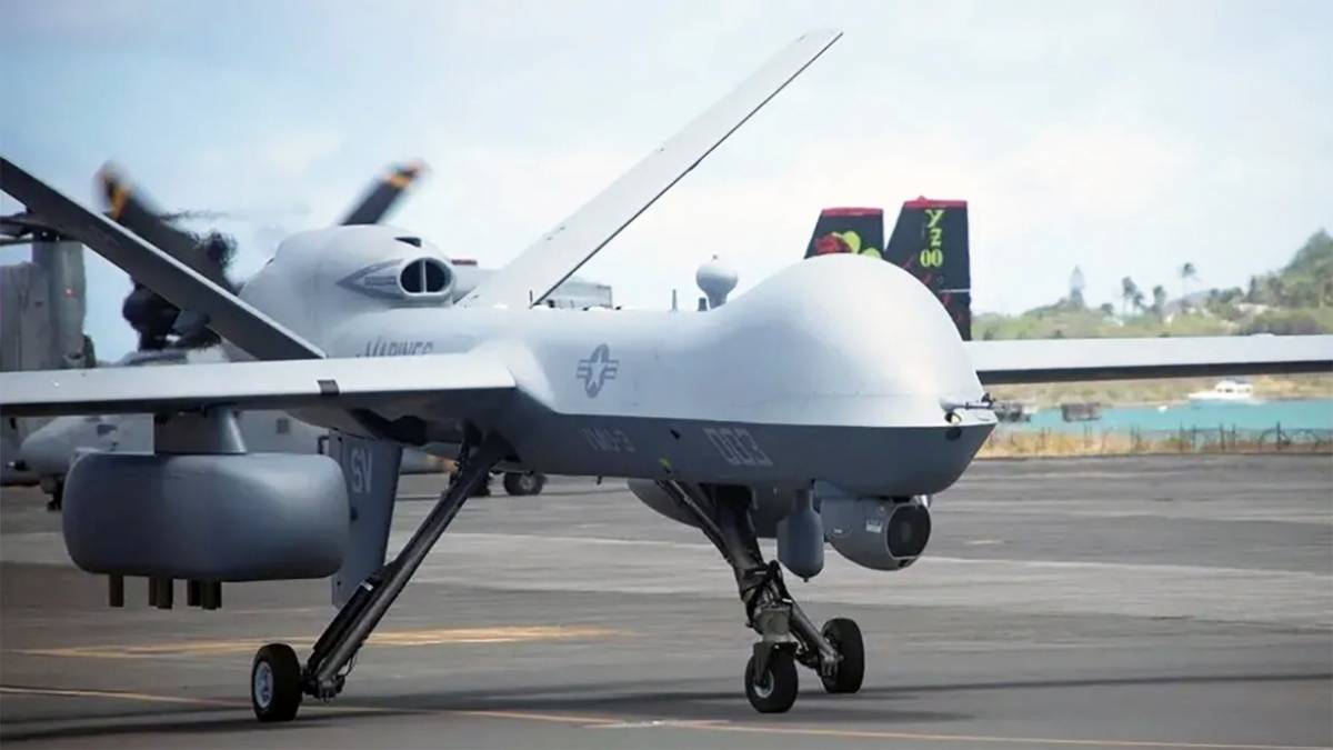 La llegada de dos contenedores tipo SOAR al Ejército del Aire y del Espacio permite emplear los sistemas autónomos aéreos Predator-B en cometidos SIGINT. (USMC) La llegada de dos contenedores tipo SOAR al Ejército del Aire y del Espacio permite emplear los sistemas autónomos aéreos Predator-B en cometidos SIGINT. (USMC)