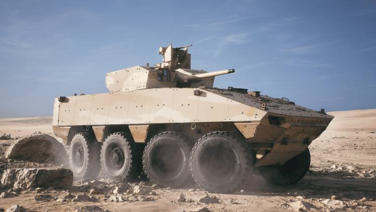 El blindado VBCI MK2 incorpora la soluci�n RAPIDFire Land, probada en combate. (KNDS Francia)
