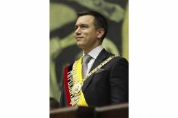 El presidente ecuatoriano, Daniel Noboa.