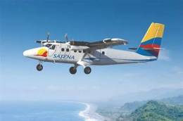 DHC-6 �Twin Otter� de la estatal colombiana SATENA, gestionada por la Fuerza A�rea.