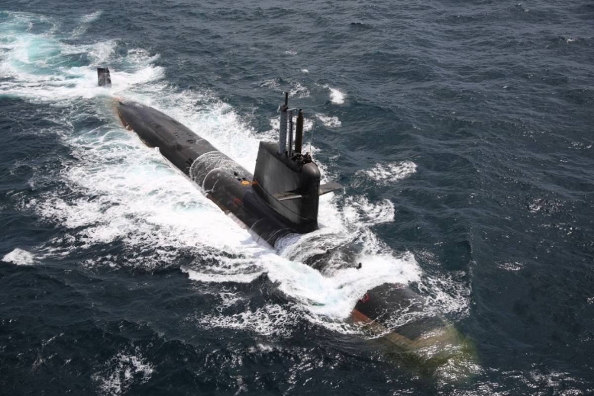 Submarino de la clase Scorpène de la Marina India. (foto Indian Navy) Submarino de la clase Scorpène de la Marina India. (foto Indian Navy)