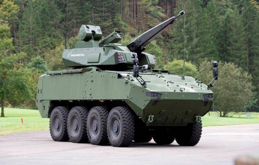 Ruman�a adquirir� blindados Piranha V con torre Skyranger 30 (Rheinmetall)