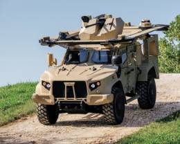 JLTV dotado de protecci�n activa y una RWS de Rafael (Oshkosh)