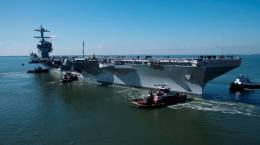 El CVN 79 John F. Kennedy ha finalizado sus primeras pruebas de mar (HII)