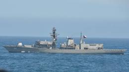 Fragata Type 23 �Almirante Condell� de la Armada de Chile.