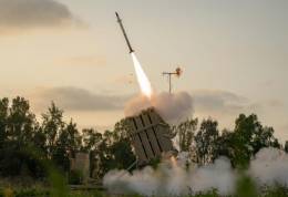 El sistema de defensa antia�rea Iron Dome (Rafael)