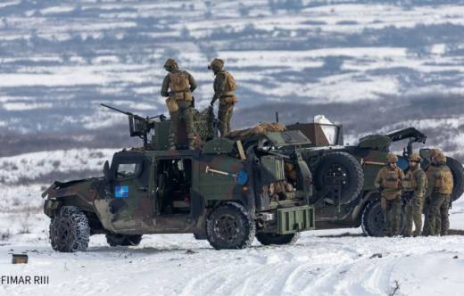 La Fuerza de Infanter�a de Marina, desplegada en Ruman�a, en el marco del Batall�n Multinacional de la OTAN (Estado Mayor de la Defensa)