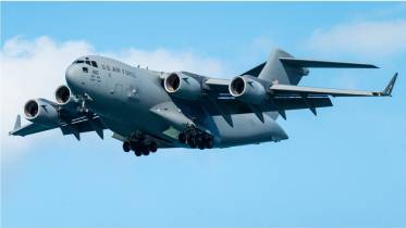 C-17 Globemaster III de la Fuerza A�rea de los Estados Unidos.