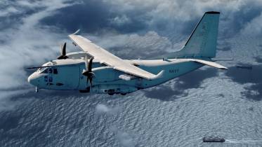 Imagen digital del futuro C-27J �Spartan� con capacidades MPA, ASW, ASuW, SAR que se vender� a Arabia Saudita. (foto Leonardo)