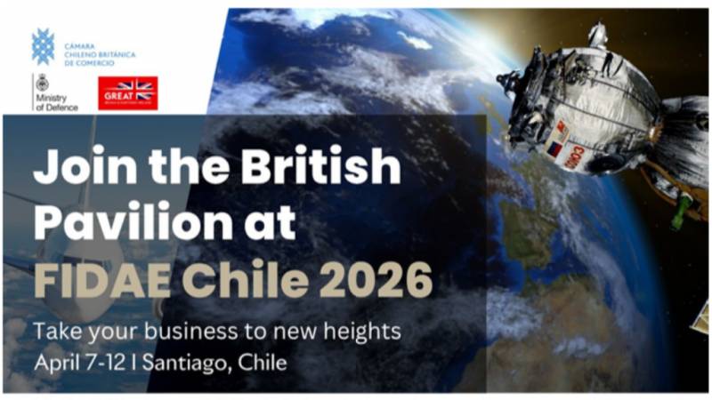 Invitaci�n de UK Pavilion para FIDAE 2026.