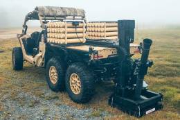 El portamortero Alakran, Scorpion en Estados Unidos (Polaris v�a NTGS)