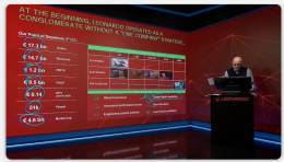 La presentaci�n de resultados a cargo de Roberto Cingolani (captura presentaci�n online)