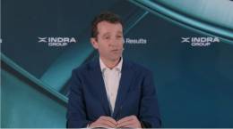 Angel Escribano durante su intervenci�n (captura presentaci�n telem�tica)