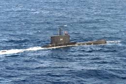 Submarino Tipo 209/1200 (Clase Angamos) de la Marina de Guerra del Per�. 