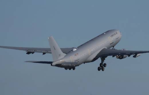 A330 MRTT del Ala 45. (foto Julio Ma�z)