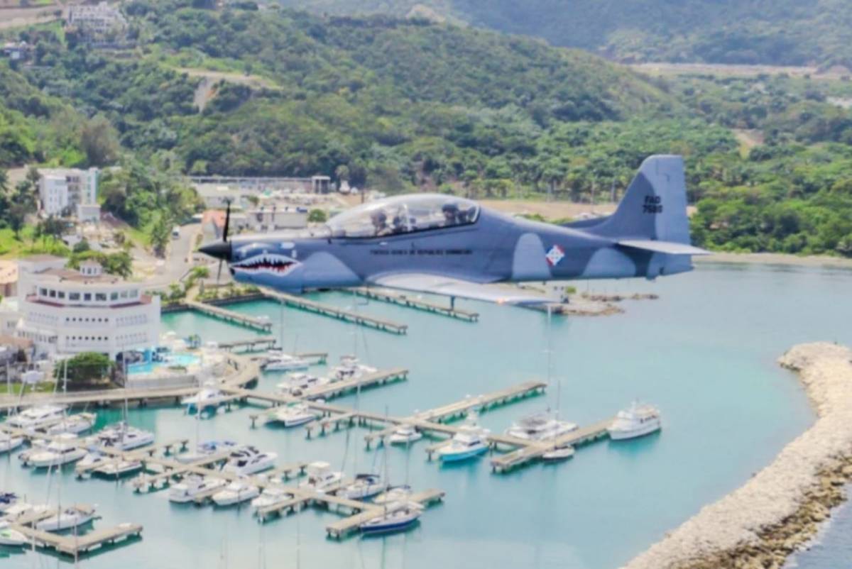 Un TP-75 Dulus durante una misi�n de patrullaje. (Cr�ditos: FARD)  