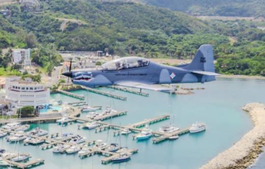 Un TP-75 Dulus durante una misi�n de patrullaje. (Cr�ditos: FARD)  