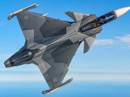 Saab JAS 39 Gripen, uno de los 3 candidatos de la lista corta