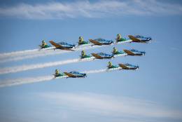 Esquadrilha da Fuma�a de la Fuerza A�rea Brasile�a.