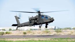 Helic�ptero de ataque Boeing AH-64E Apache.