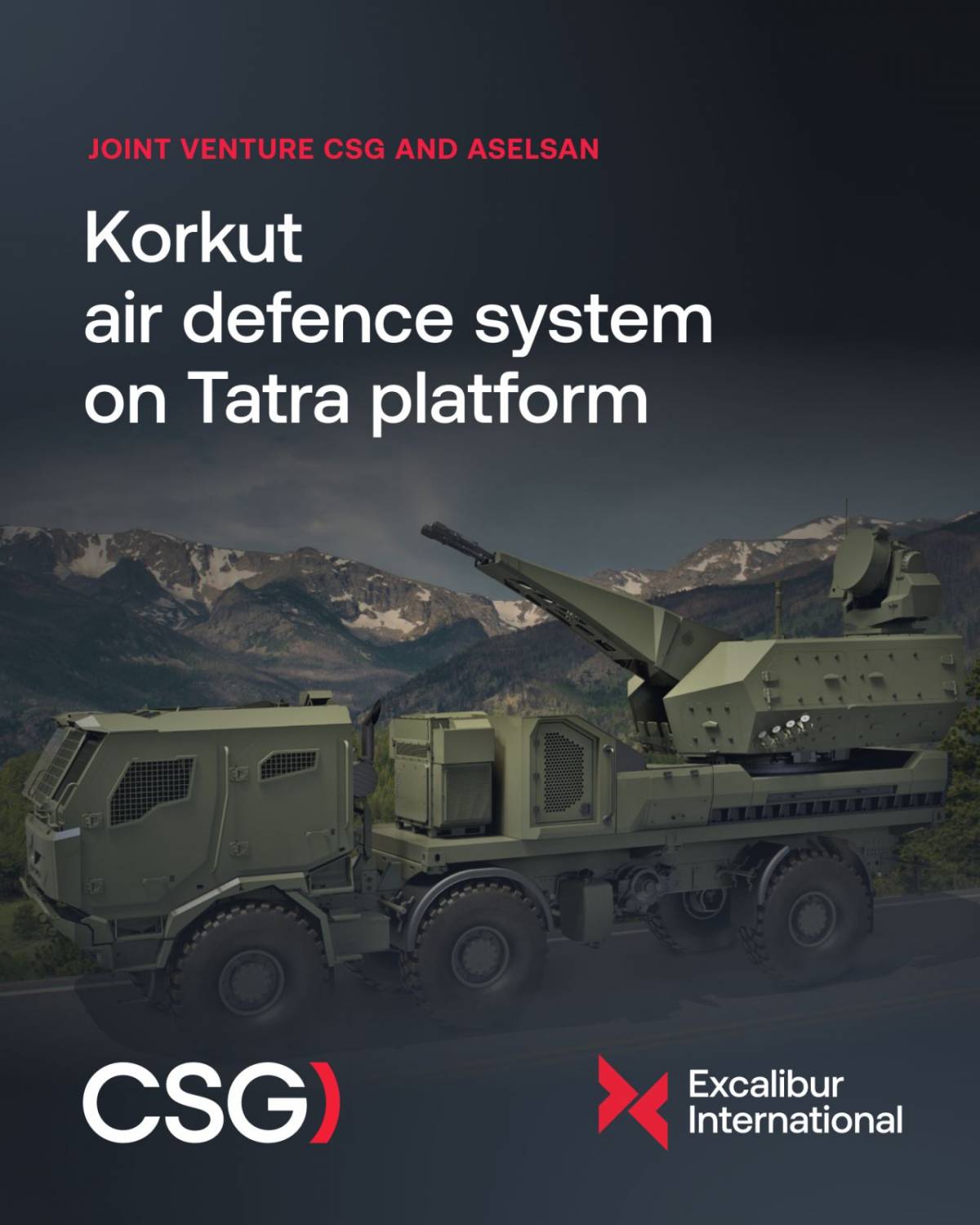El sistema Korkut sobre camión Tatra (CSG) El sistema Korkut sobre camión Tatra (CSG)