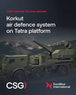 El sistema Korkut sobre cami�n Tatra (CSG)