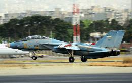 Uno de los F-14A �Tomcat� de la Fuerza A�rea de la Rep�blica Isl�mica de Ir�n. (foto Nasim Online)