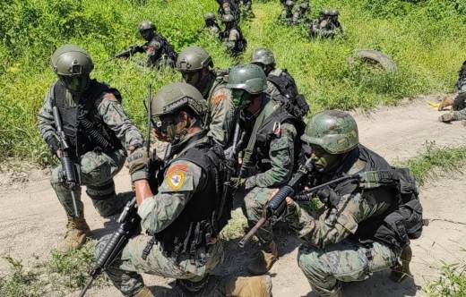 Infantes de Marina  ecuatorianos.