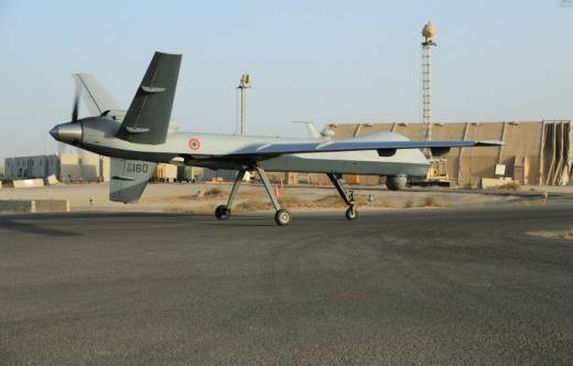 Uno de los MQ-9A de la Aeron�utica Militare italiana. (foto AMI)